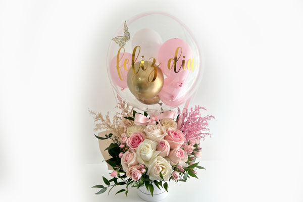 envio flores con globos a domicilio guatemala